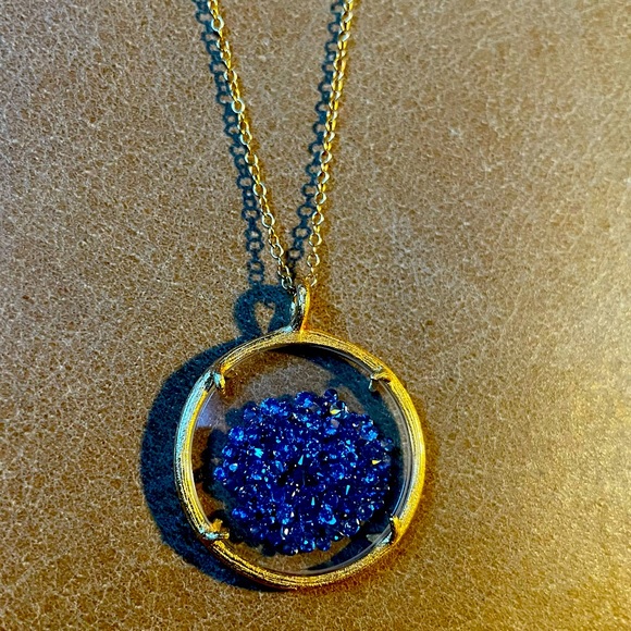 Catherine Weitzman Jewelry - Catherine Weitzman large shaker sapphire 18k gold